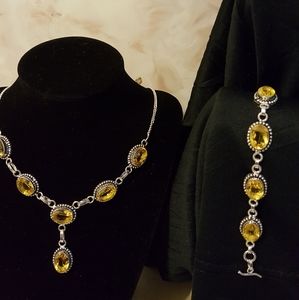 2 pc necklace & bracelet set